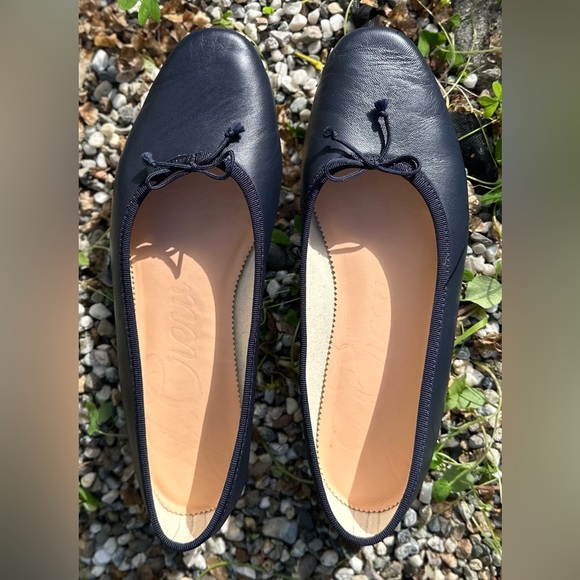 J Crew Navy Blue Zoe Ballet Flats 9.5 - Picture 5 of 9